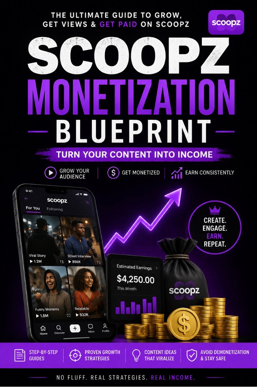 Scoopz Monetization Blueprint